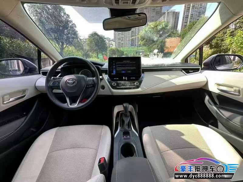 24年丰田卡罗拉轿车抵押车出售