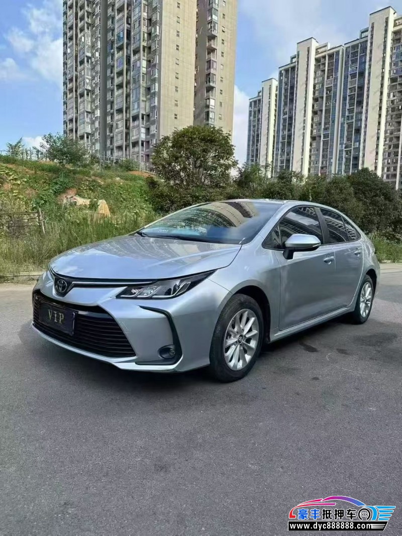 24年丰田卡罗拉轿车抵押车出售