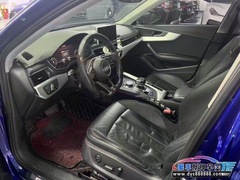 18年奥迪A4L轿车抵押车出售