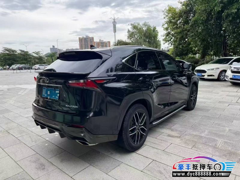 17年雷克萨斯NX轿车抵押车出售