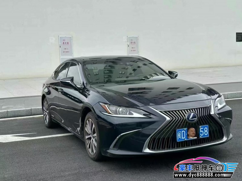 19年雷克萨斯ES轿车抵押车出售