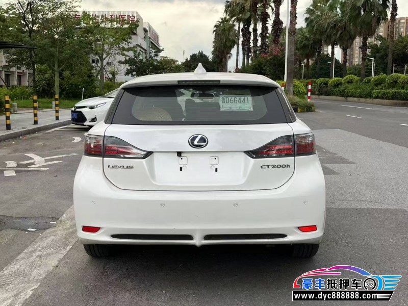 12年雷克萨斯CT轿车抵押车出售