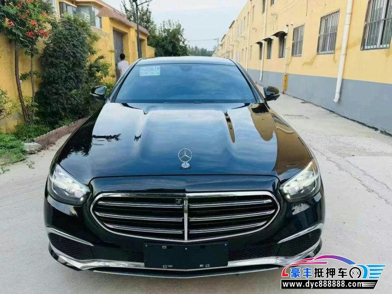 21年奔驰E轿车抵押车出售