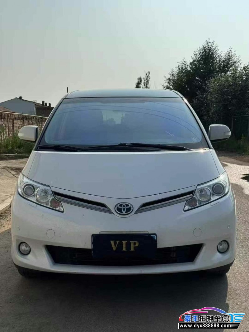 17年丰田普瑞维亚轿车抵押车出售