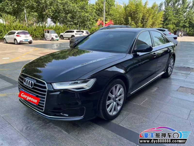 18年奥迪A6L轿车抵押车出售