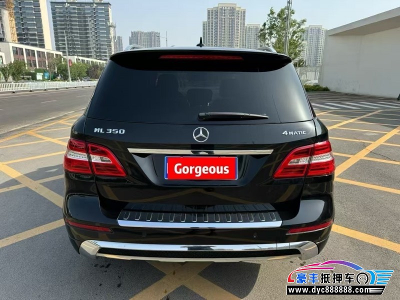 12年奔驰MLSUV抵押车出售