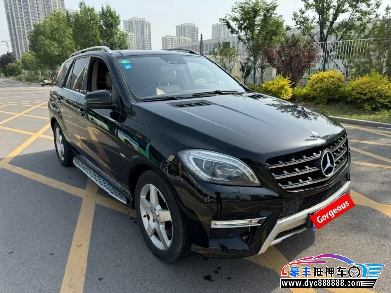12年奔驰MLSUV抵押车出售