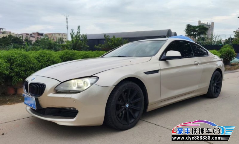 14年宝马6系轿车抵押车出售