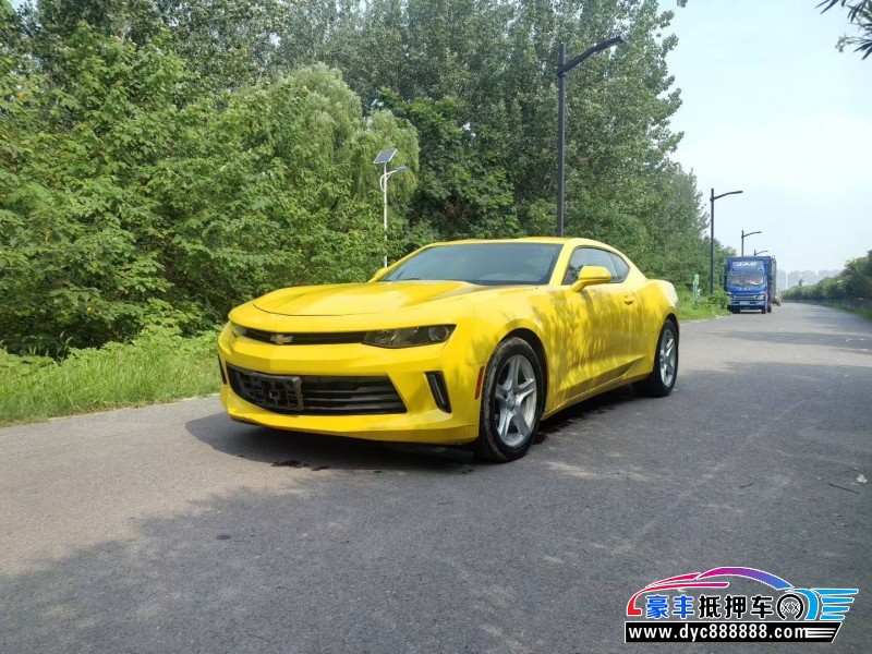 19年雪佛兰科迈罗轿车抵押车出售