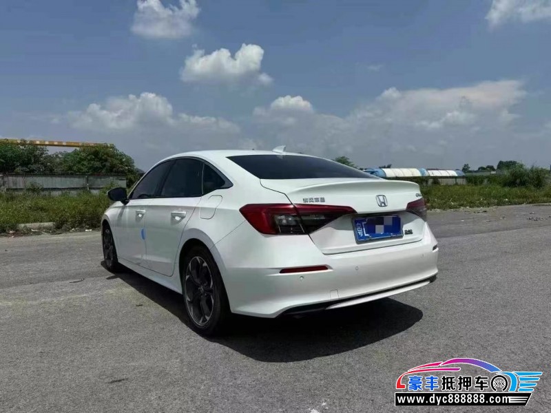 23年本田思域轿车抵押车出售