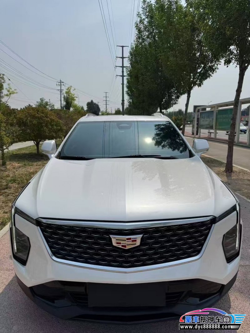 23年凯迪拉克XT4轿车抵押车出售
