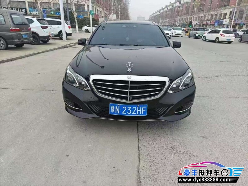 14年奔驰E轿车抵押车出售