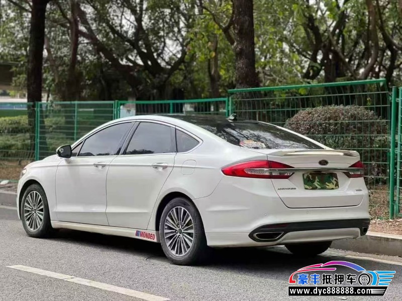 19年福特蒙迪欧轿车抵押车出售