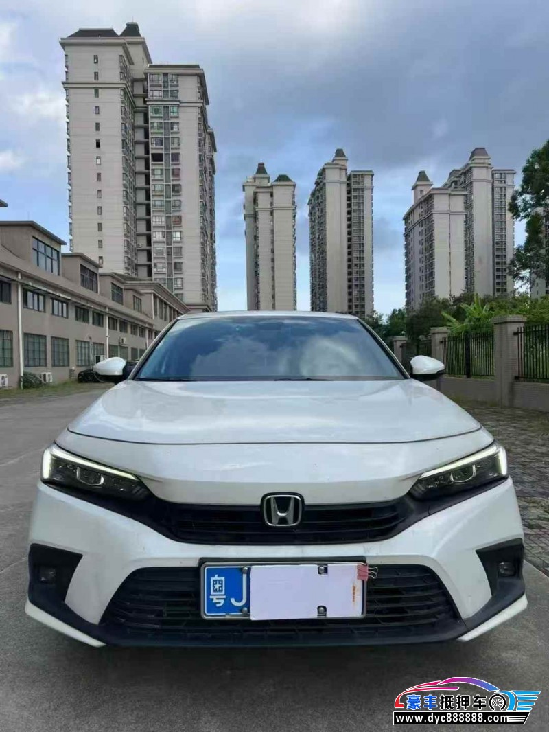 抵押车出售23年本田思域轿车