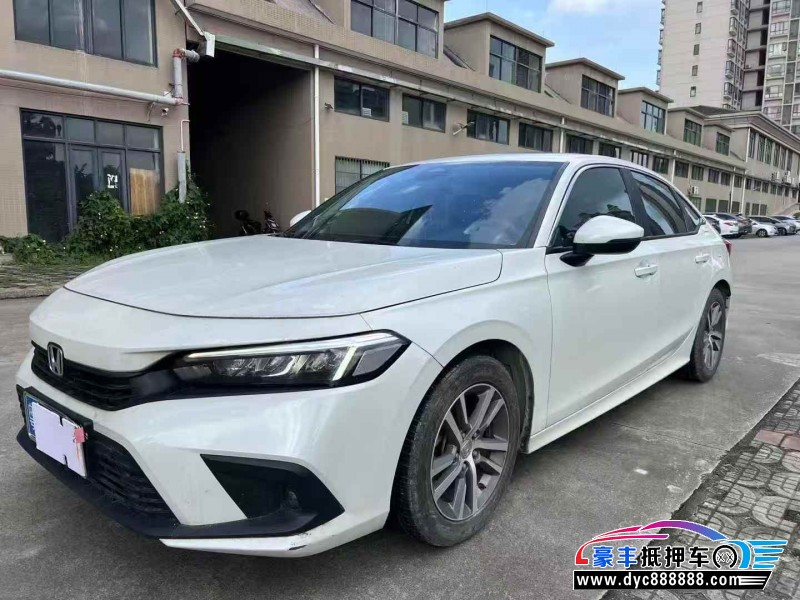 23年本田思域轿车抵押车出售