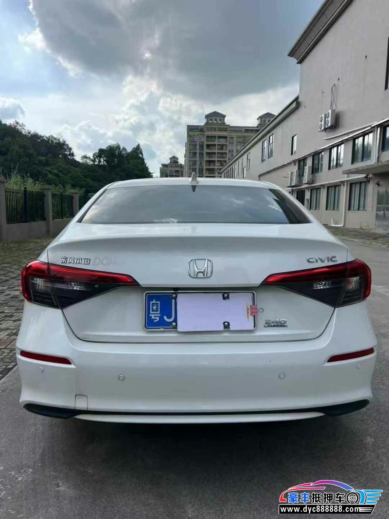 23年本田思域轿车抵押车出售