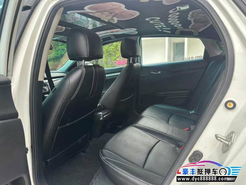 19年本田思域轿车抵押车出售