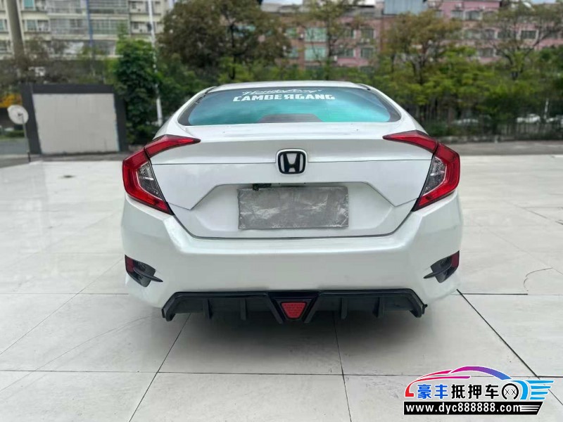 19年本田思域轿车抵押车出售