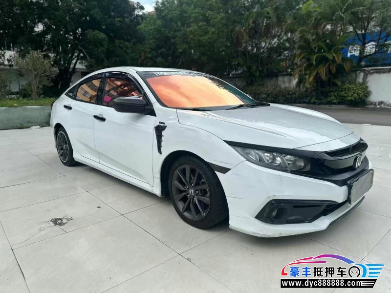 19年本田思域轿车抵押车出售