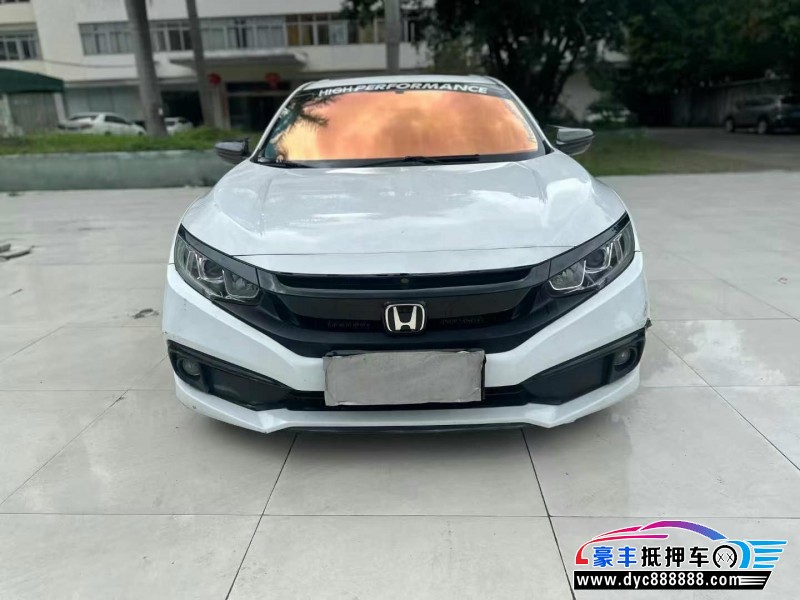 19年本田思域轿车抵押车出售