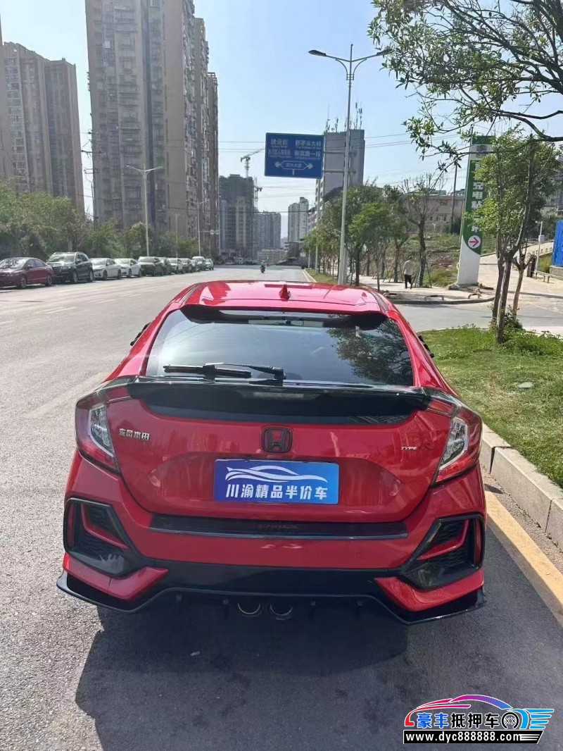 21年本田思域轿车抵押车出售