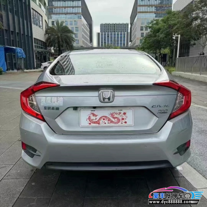 21年本田思域轿车抵押车出售