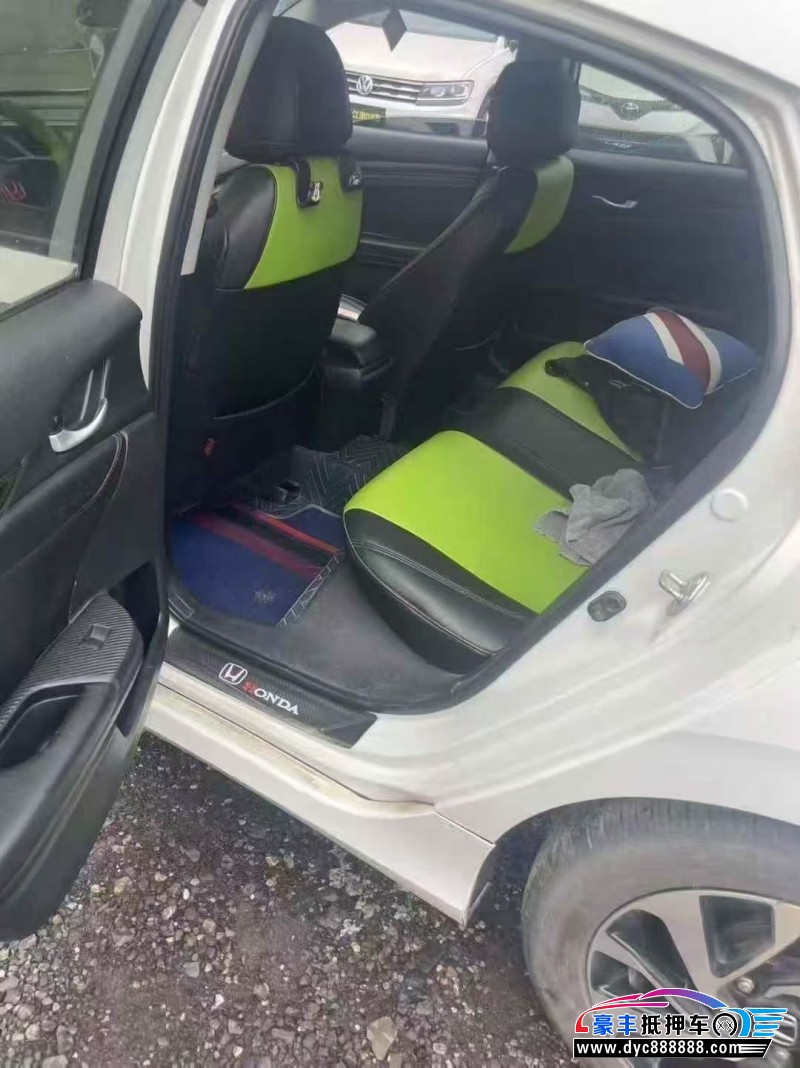 19年本田思域轿车抵押车出售