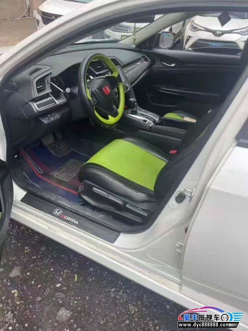 19年本田思域轿车抵押车出售