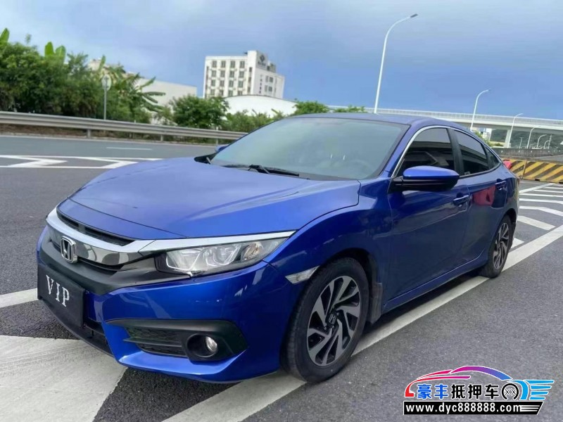 19年本田思域轿车抵押车出售