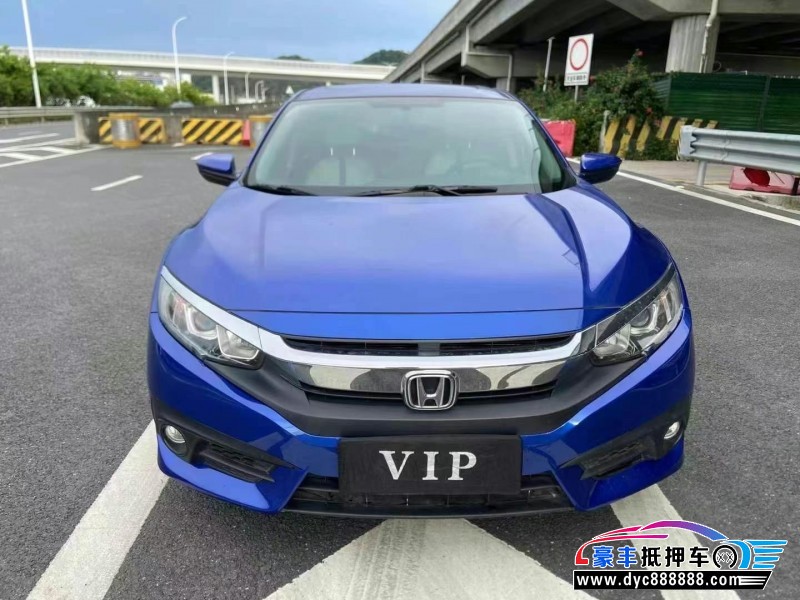 19年本田思域轿车抵押车出售