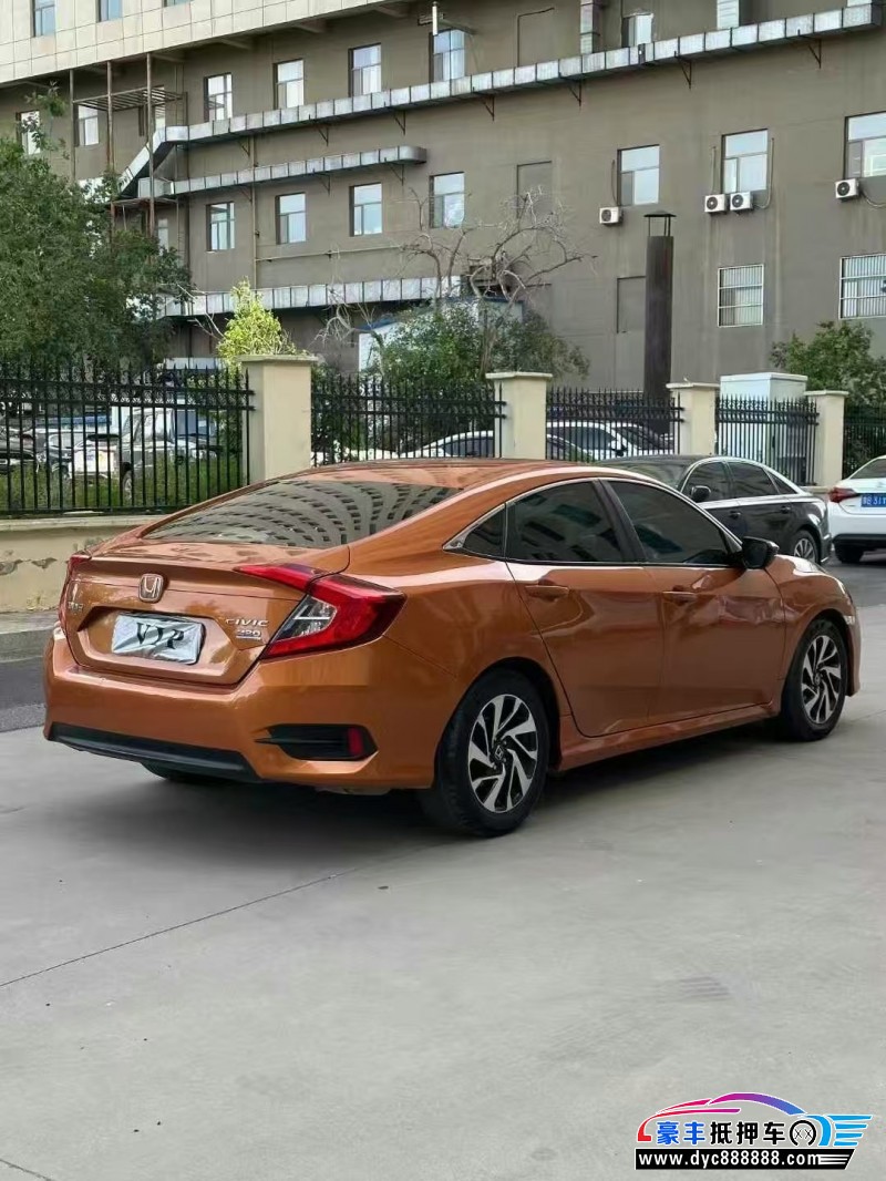 17年本田思域轿车抵押车出售