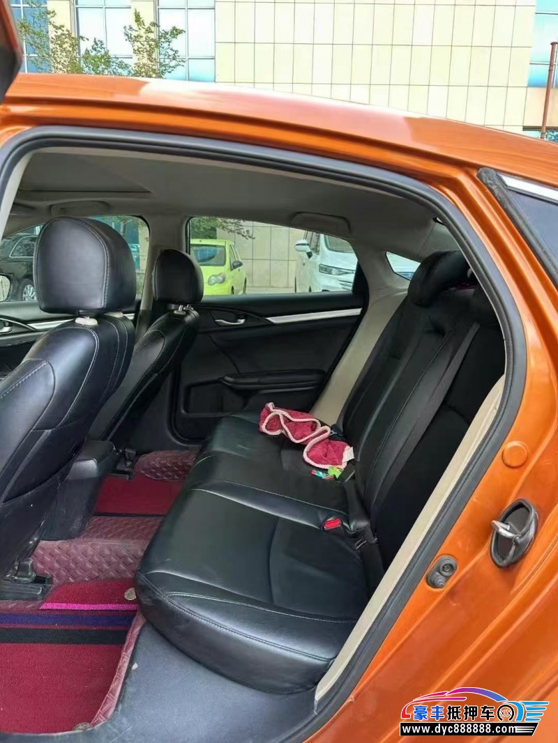 17年本田思域轿车抵押车出售