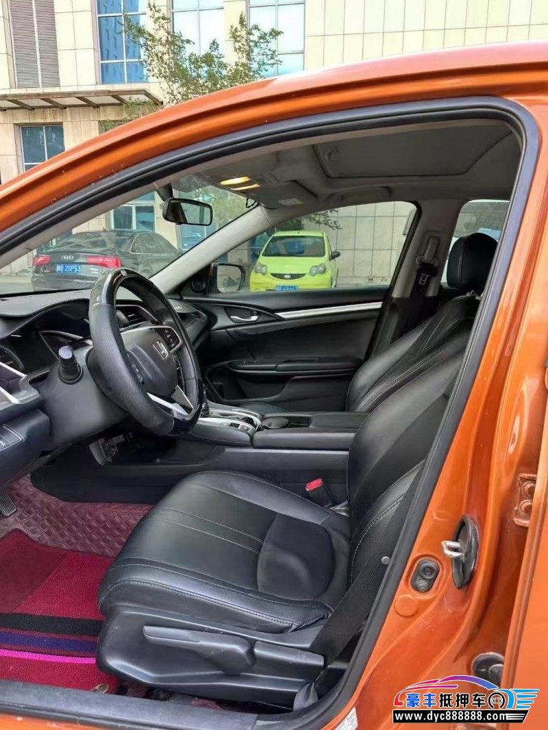 17年本田思域轿车抵押车出售