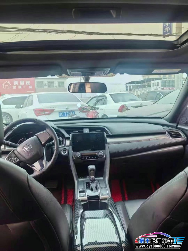21年本田思域轿车抵押车出售