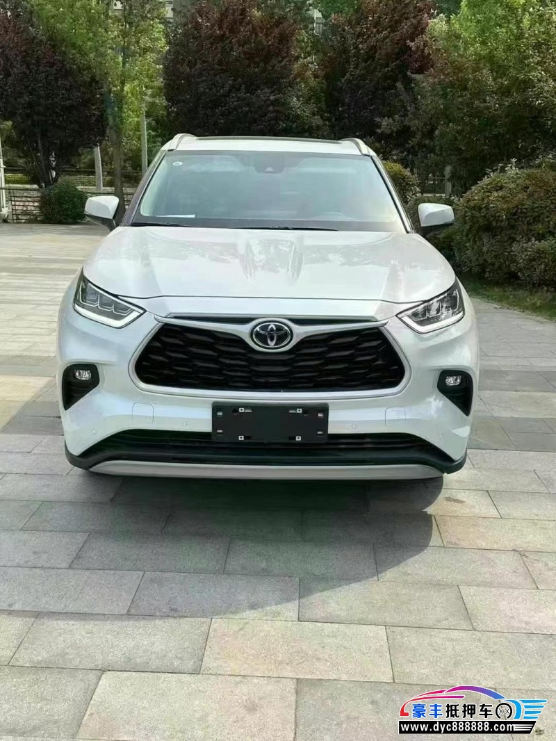 25年丰田汉兰达轿车抵押车出售