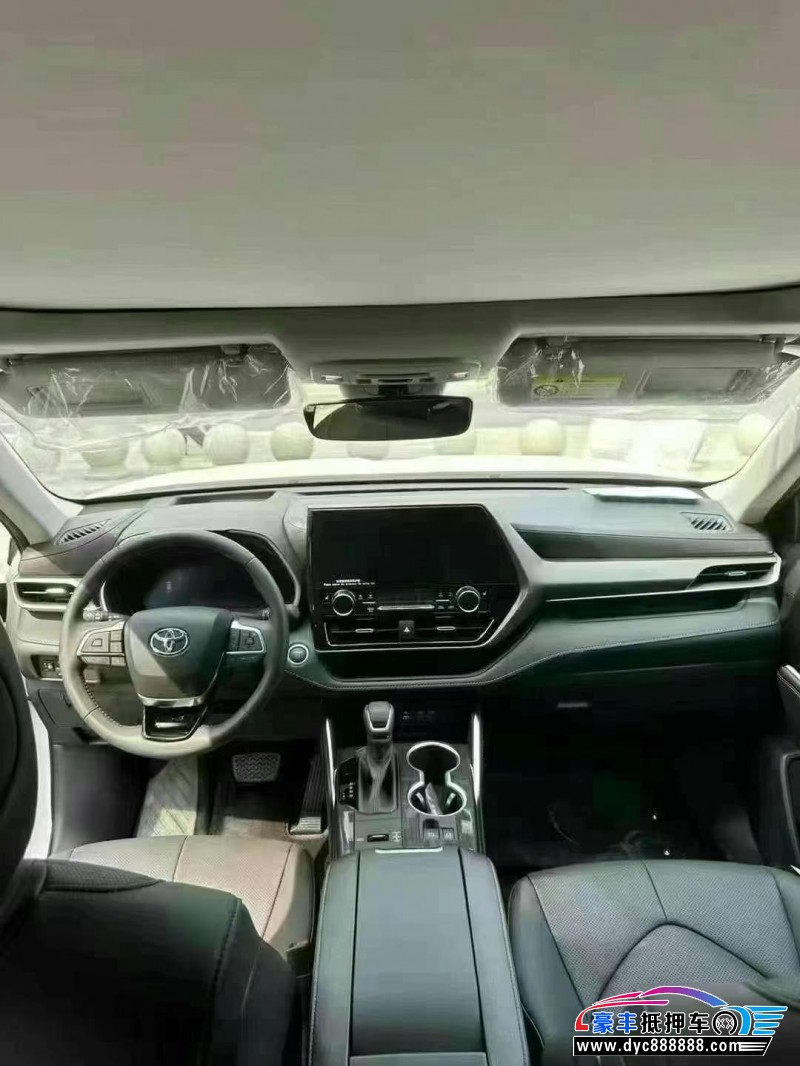 25年丰田汉兰达轿车抵押车出售