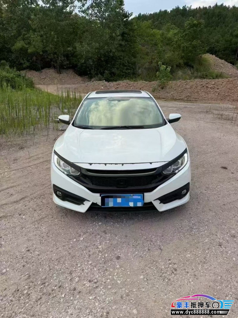 18年本田思域轿车抵押车出售