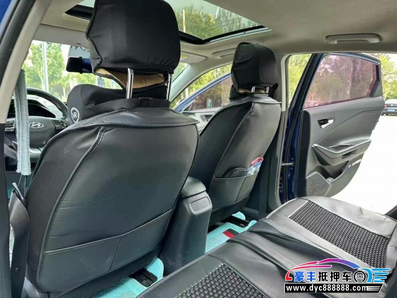 18年现代菲斯塔轿车抵押车出售