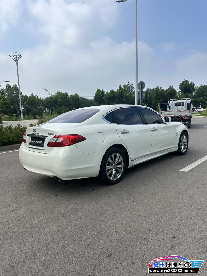 14年英菲尼迪Q70轿车抵押车出售