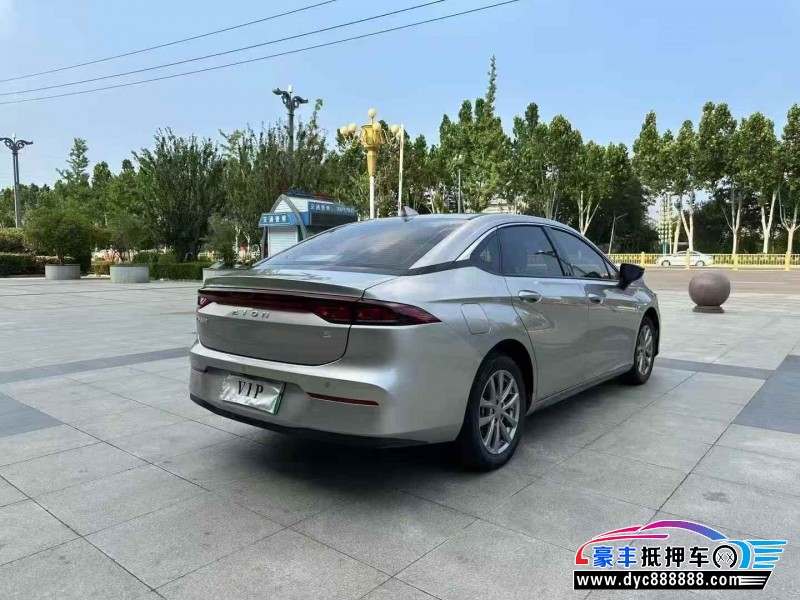 24年埃安魅S580轿车抵押车出售