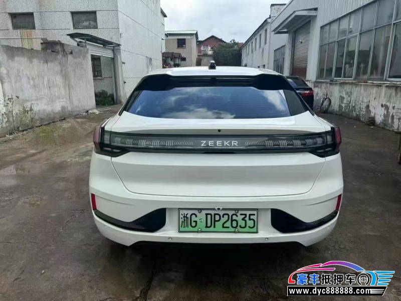 23年极氪001轿车抵押车出售