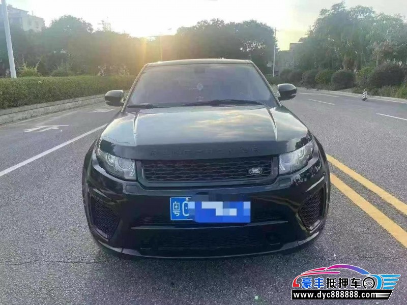 12年路虎揽胜极光SUV抵押车出售