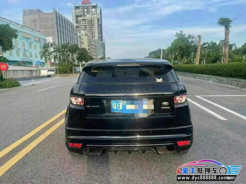 12年路虎揽胜极光SUV抵押车出售