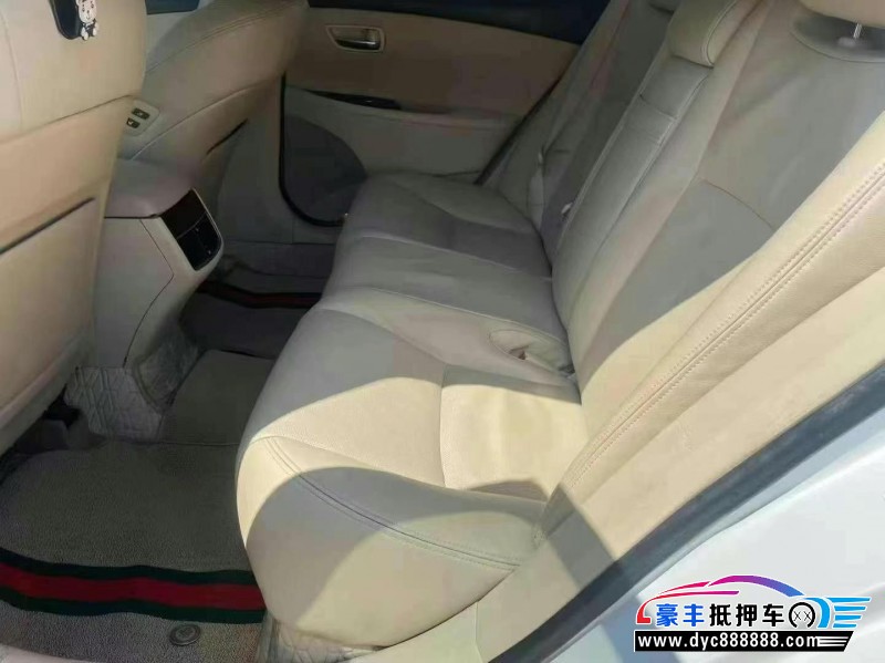12年雷克萨斯ES轿车抵押车出售