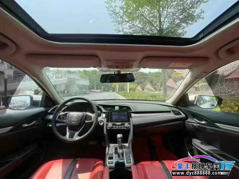 21年本田思域轿车抵押车出售
