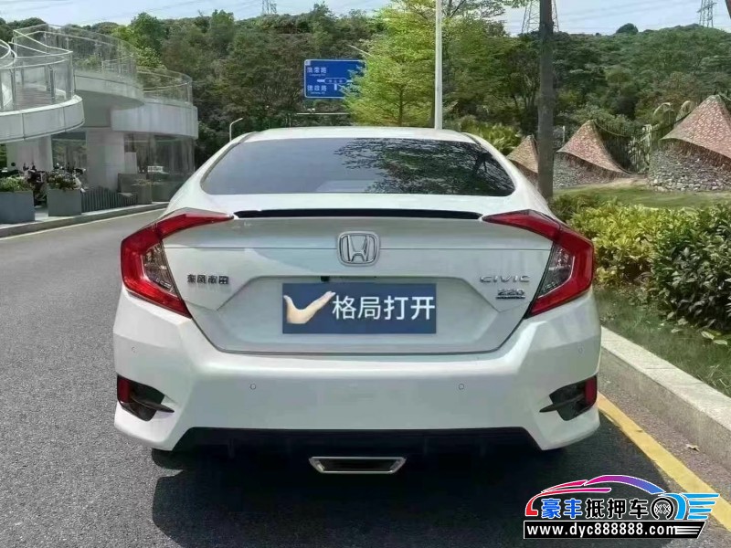 21年本田思域轿车抵押车出售