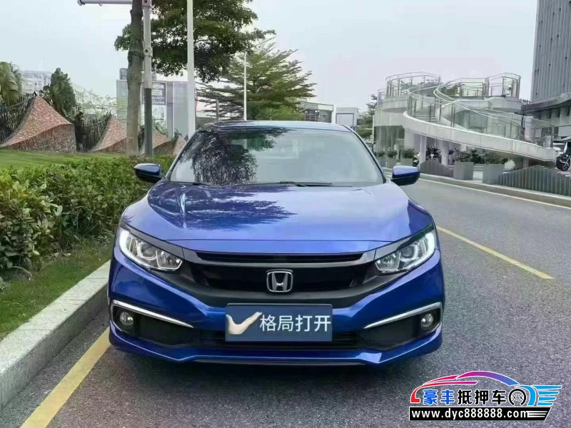 21年本田思域轿车抵押车出售