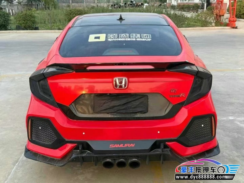 16年本田思域轿车抵押车出售