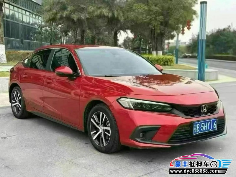 23年本田思域轿车抵押车出售