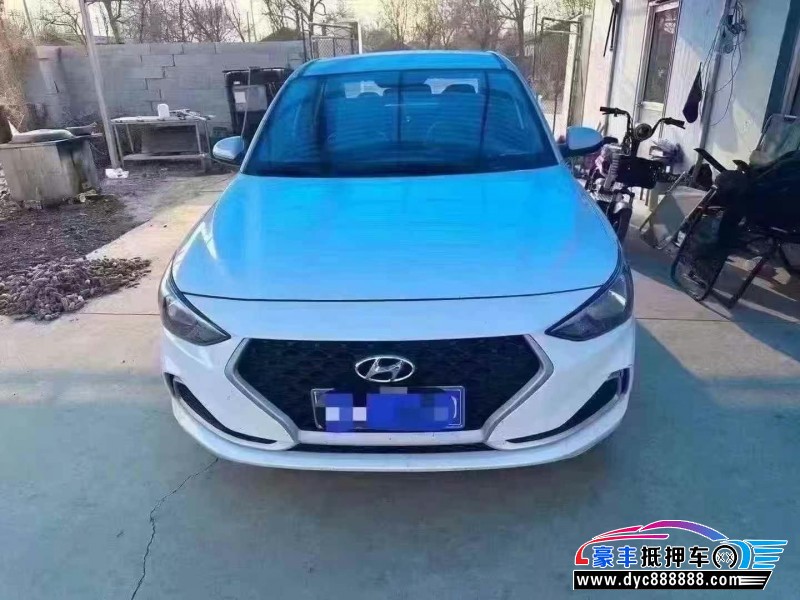 21年现代悦动轿车抵押车出售